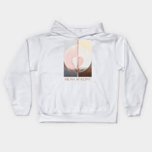 The Dove No.1 by Hilma af Klint Kids Hoodie